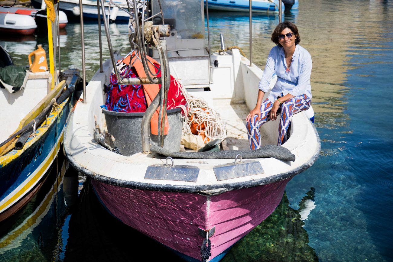 pescatore tremiti mar mediterraneo 